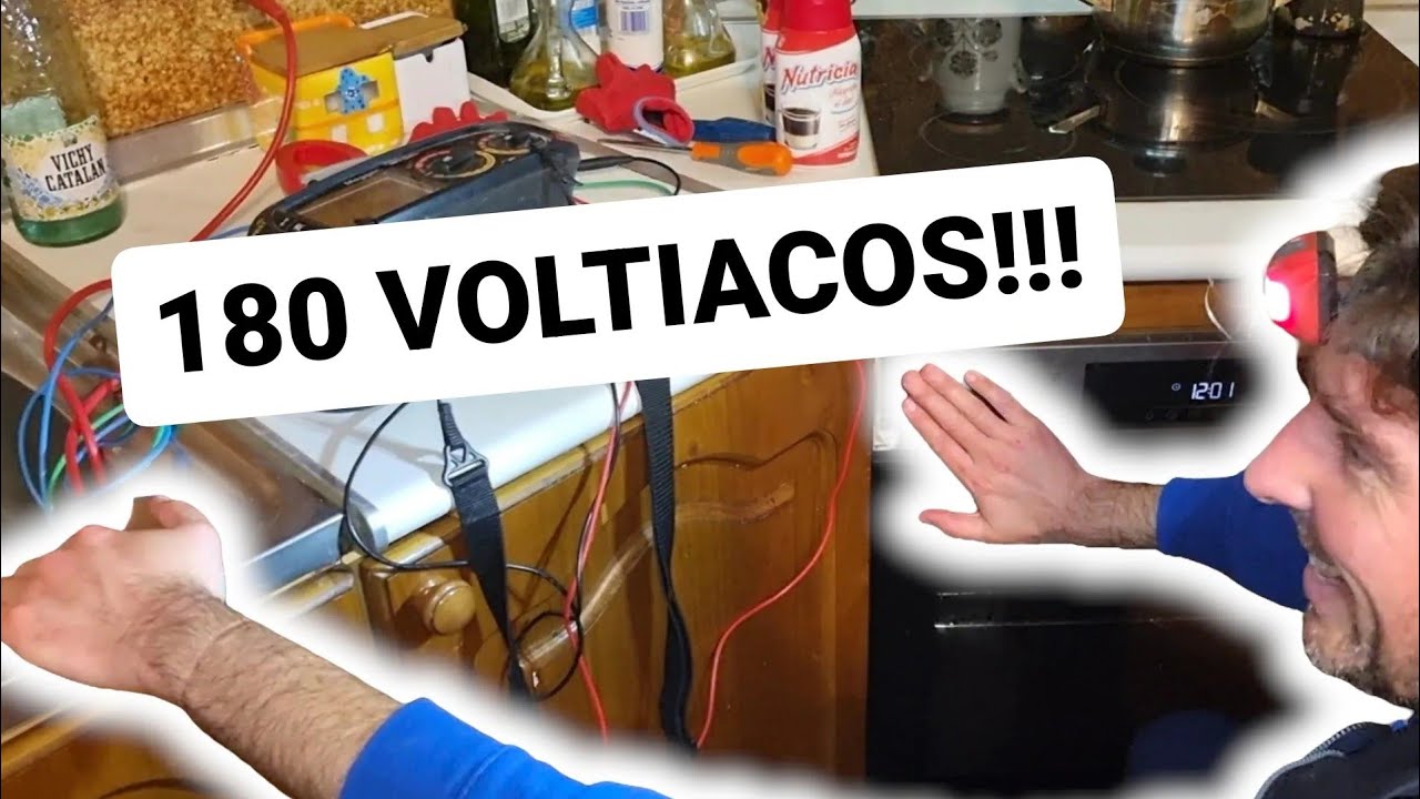 Todo lo que TOCO en mi COCINA me da CORRIENTE (180V tensión de CONTACTO) Técnico 2.0