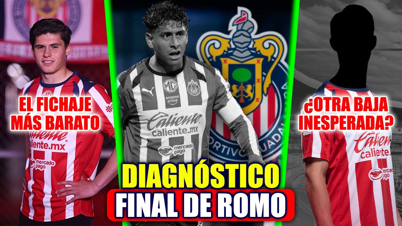 🔥 ÚLTIMA HORA CHIVAS | ¡ESTE TIEMPO ESTARÁ FUERA ROMO! | ¡EL FICHAJE MÁS BARATO! | ¿BAJA INESPERADA?