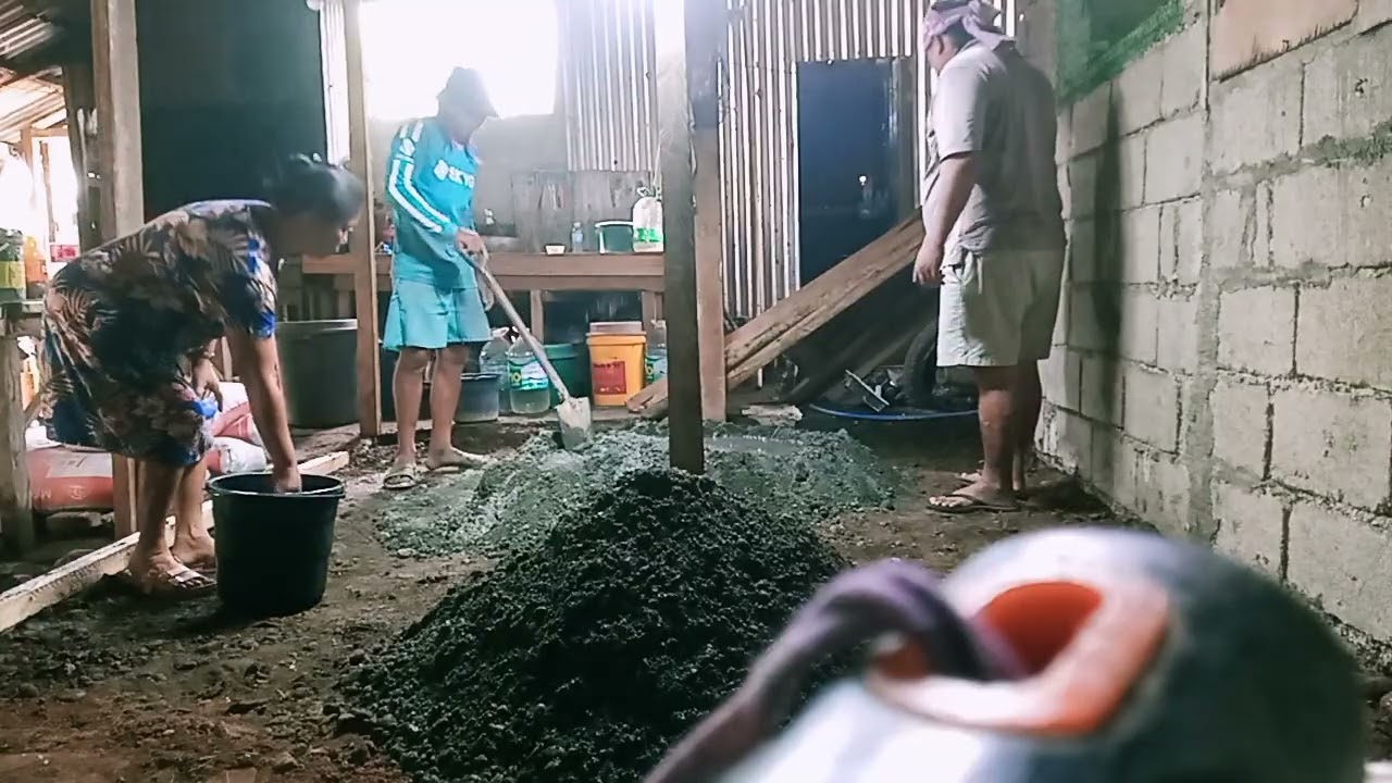 Flooring me sa kusina