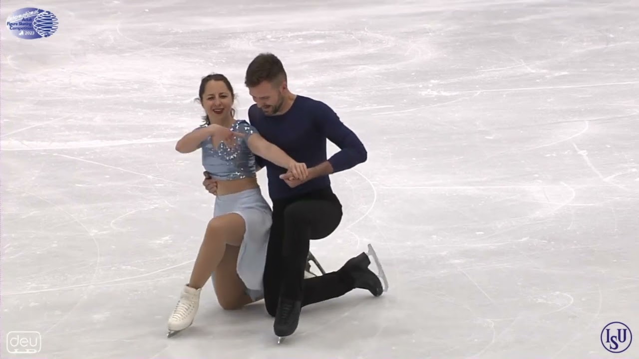 2023 ISU Oberstdorf Adult - Masters Pairs Artistic - M Breitkopf & K Sadowski - POL = 26.28 (1st 🥇)