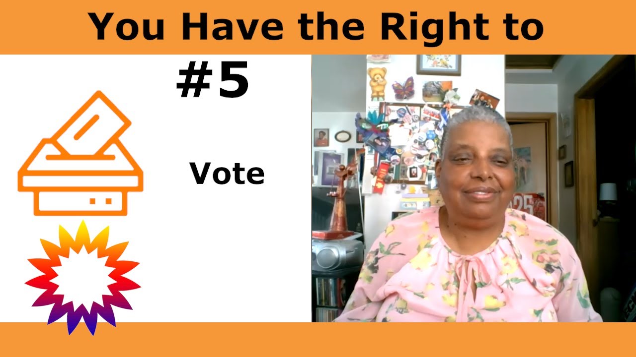 Human Rights: #5 Vote | Self-Determination | WI Board for People with Developmental Disabilities