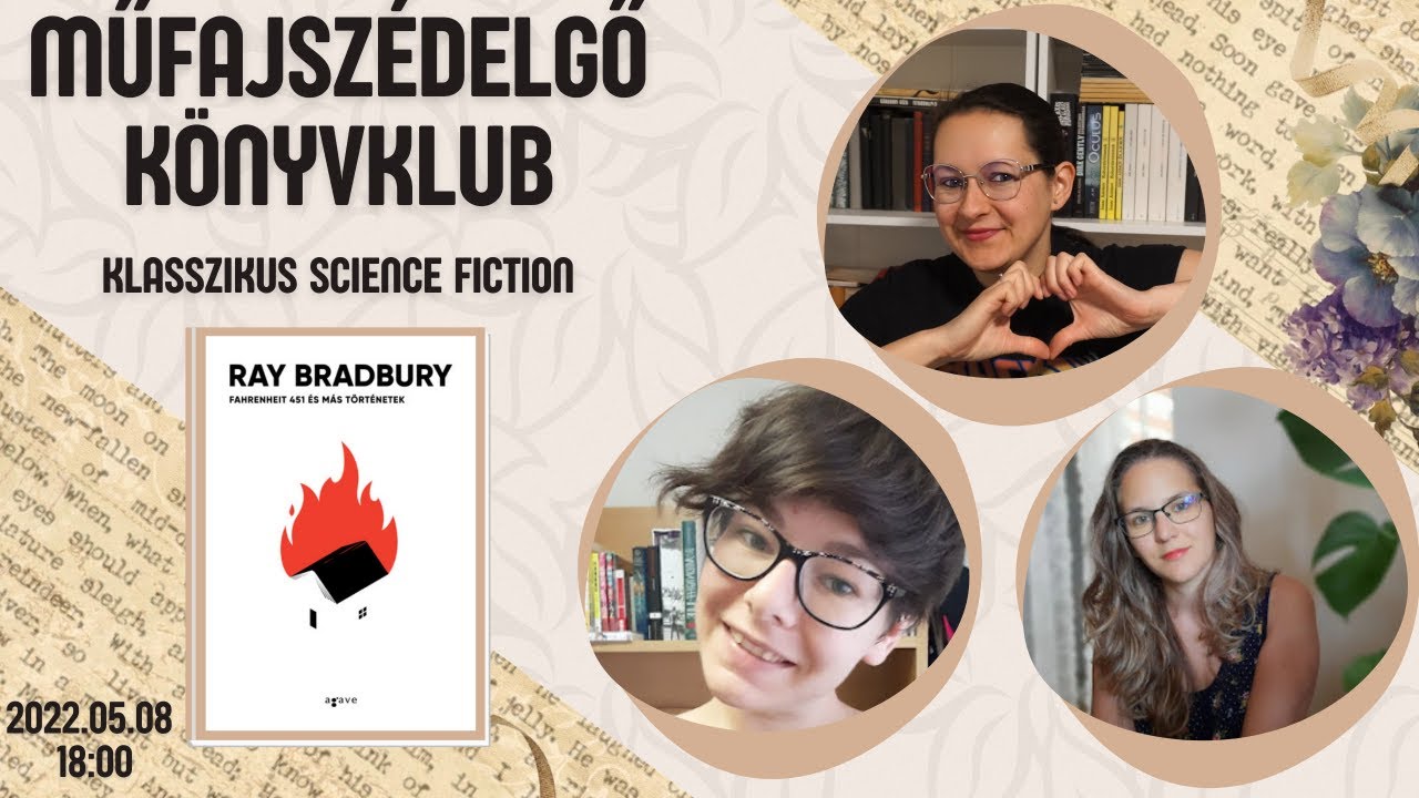 Műfajszédelgő Könyvklub - Ray Bradbury: Fahrenheit 451