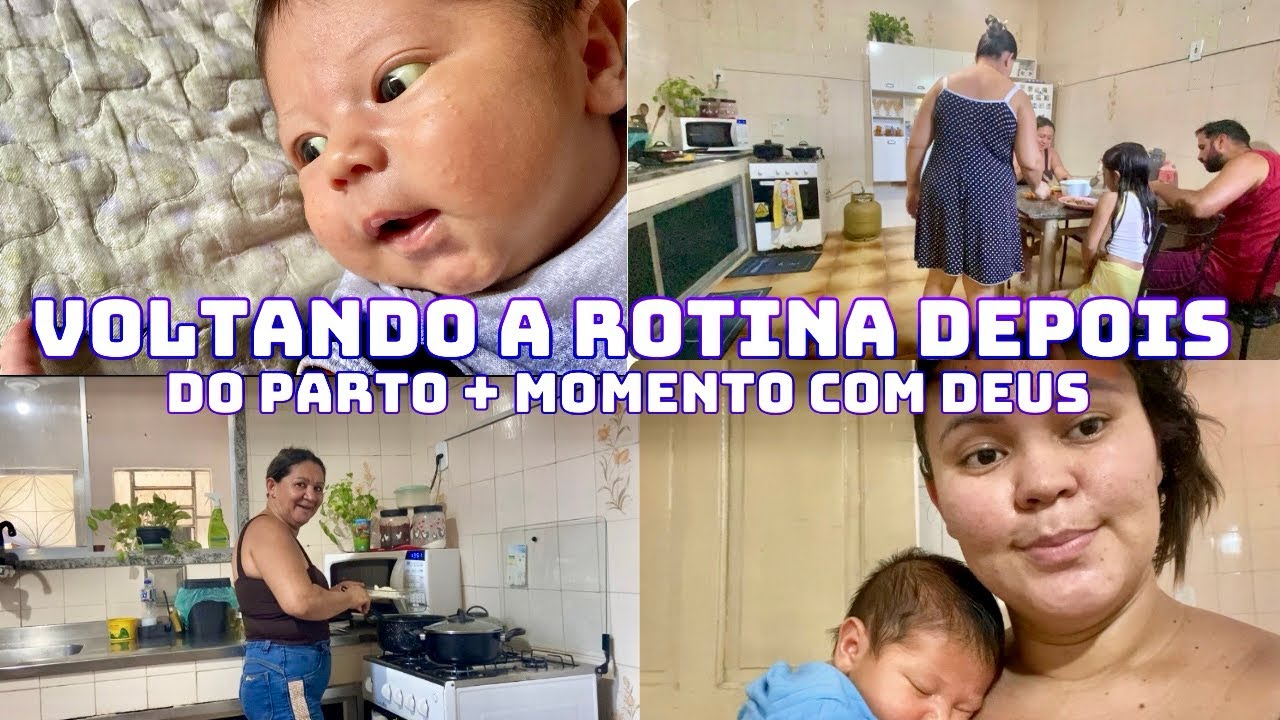 VOLTEI A ROTINA AOS POUCOS PÓS PARTO | UMA PALAVRA DE FÉ ❤️‍🔥 | Naiara Araújo 