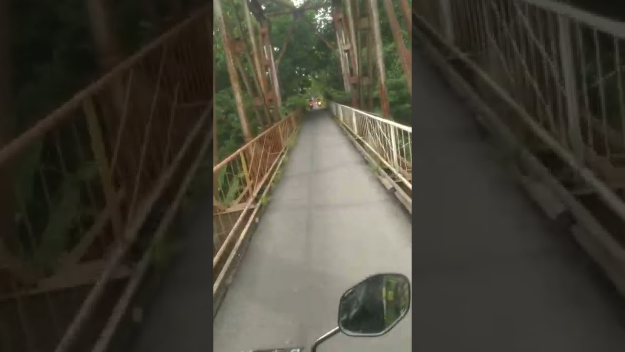 jembatan bekas kereta belanda, desa jetis mojokerto