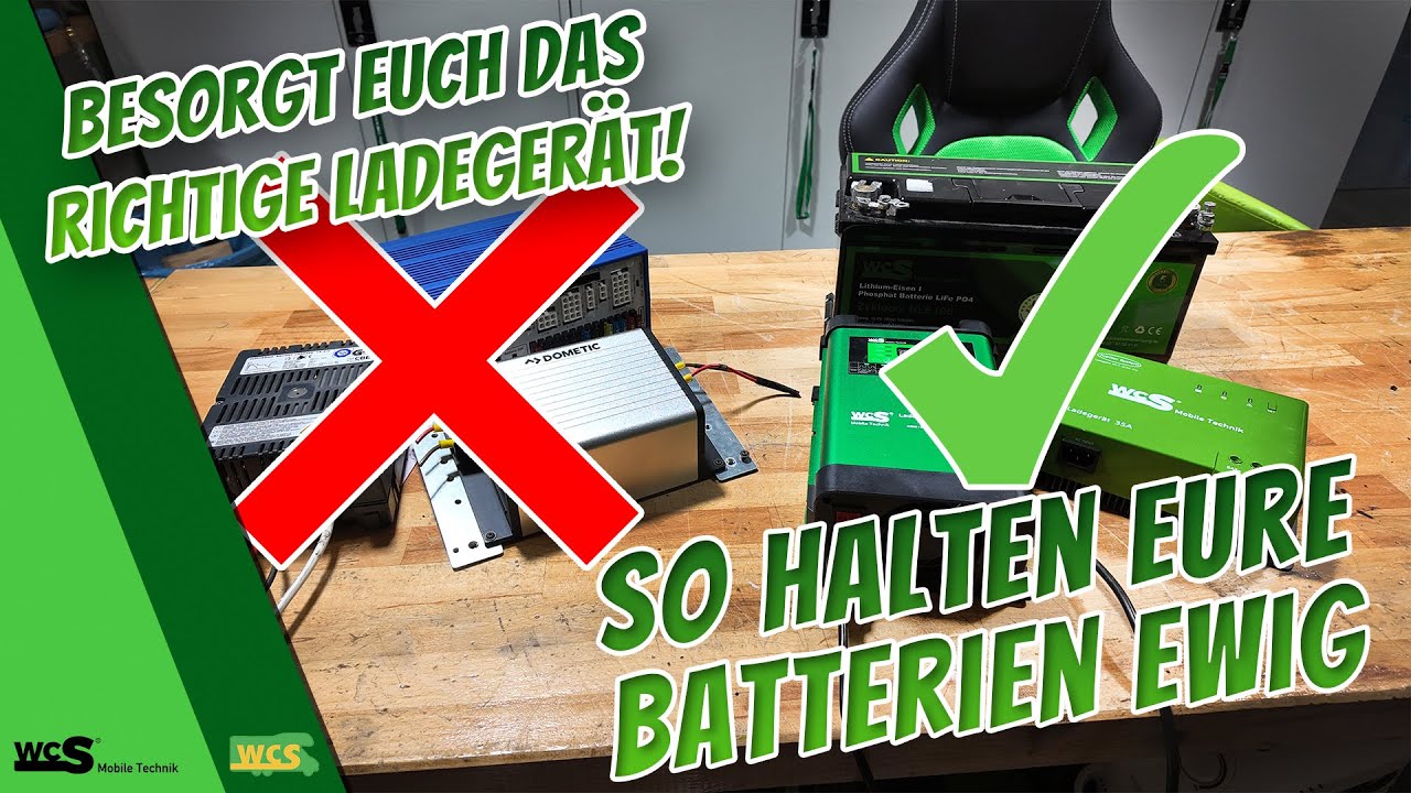 Besorgt euch das RICHTIGE Ladegerät! | So halten eure Batterien EWIG | WCS Goch