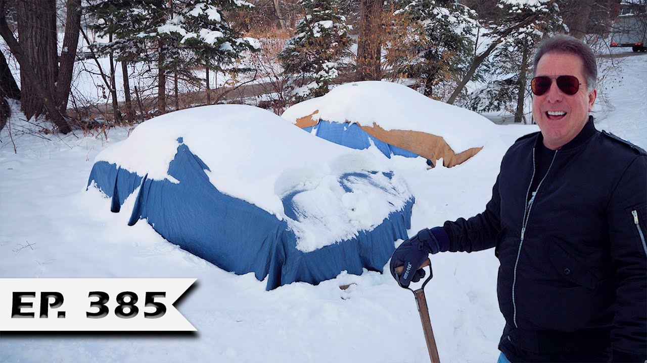 Rare Porsche's Buried in 15 Inches of Snow!!