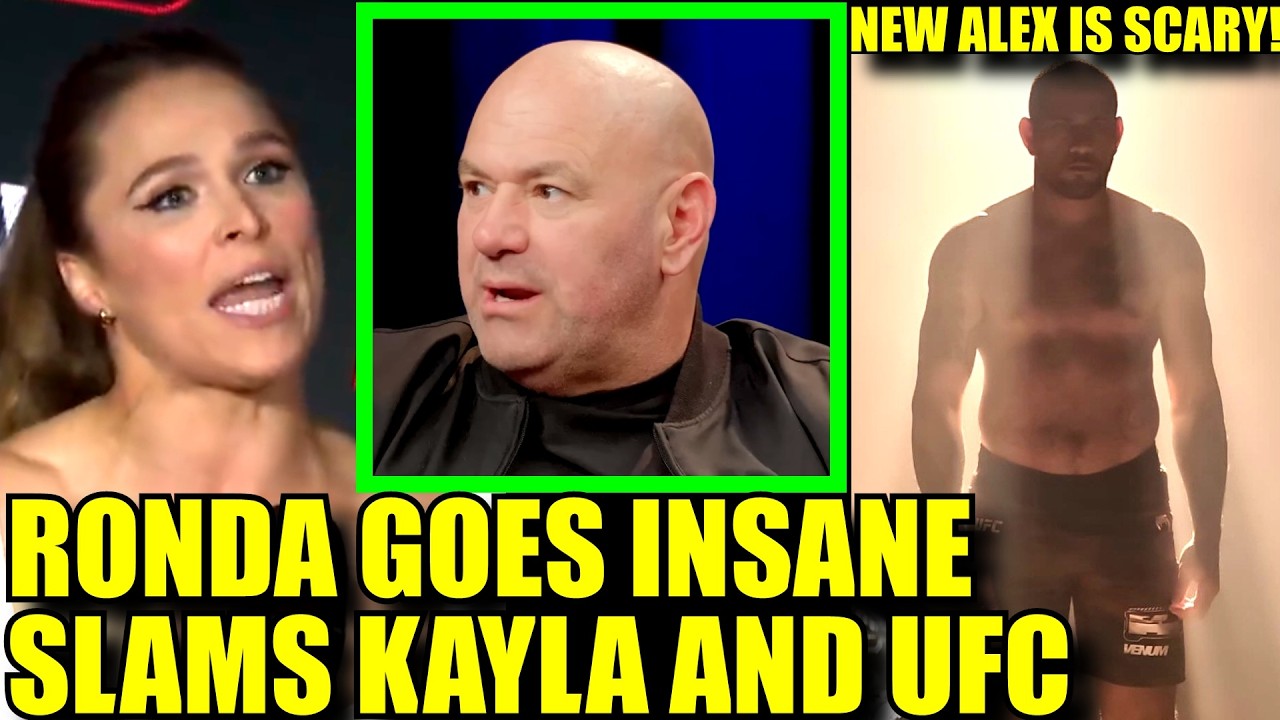 MMA Community Reacts to RONDA ROUSEY LOSES IT ON KAYLA HARRISON, Alex Pereira is Scary Huge!