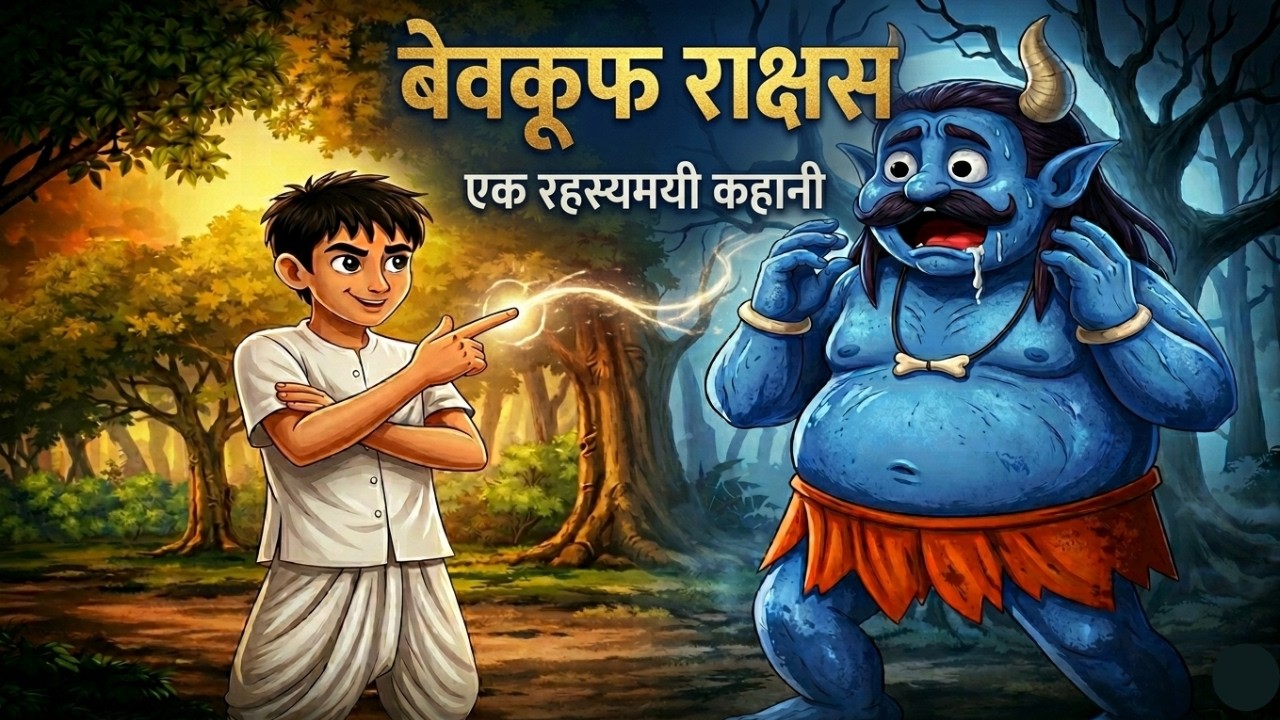 बेवकूफ राक्षस 😱 |रहस्यमयी जंगल की कहानी | Hindi Cartoon Story | HindiCartoon | CartoonStory