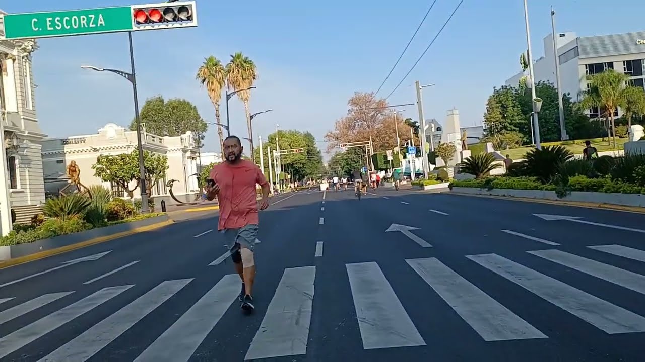 Caminata RELAJANTE por la VIA RECREACTIVA de la bella GUADALAJARA | Ida y regreso