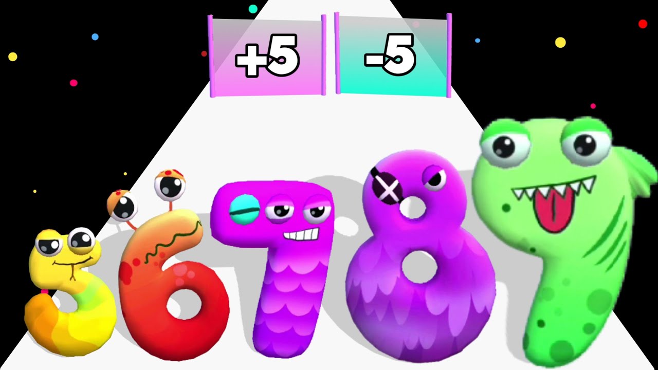 Number Run: Merge 3D Maths, Level Up Gameplay (New Update) Part 2