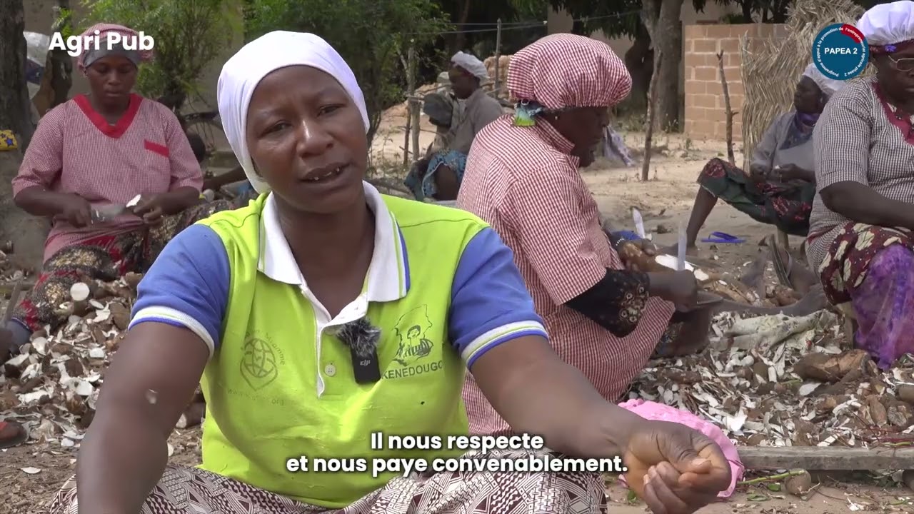 PAPEA : transformation du manioc sous toutes ses formes, innovation locale de Mathias BARRO
