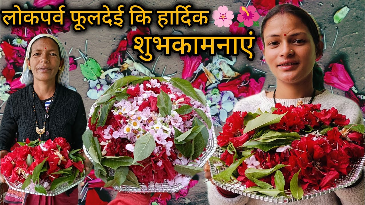 लोकपर्व फूलदेई कि हार्दिक शुभकामनाएं 🌸🌺 || दादा भाई के आते घर में आया नया मेहमान 😅 || pooja pahadi 