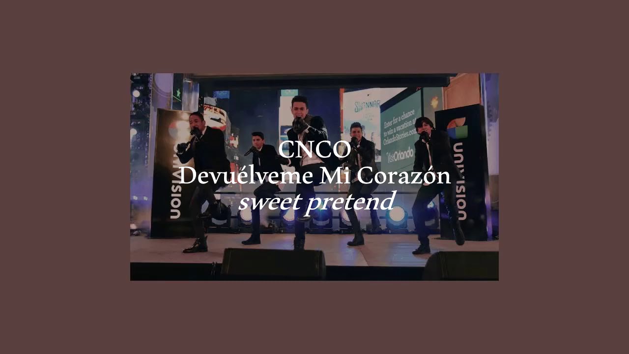 cnco - devu&eacute;lveme mi coraz&oacute;n (slowed + reverb)
