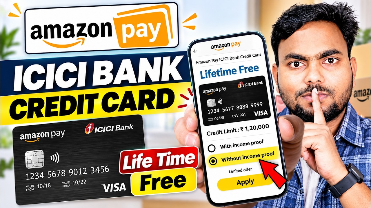 How to Apply for the Amazon ICICI Credit Card - Lifetime Free 2026 | Best Credit Card 2026