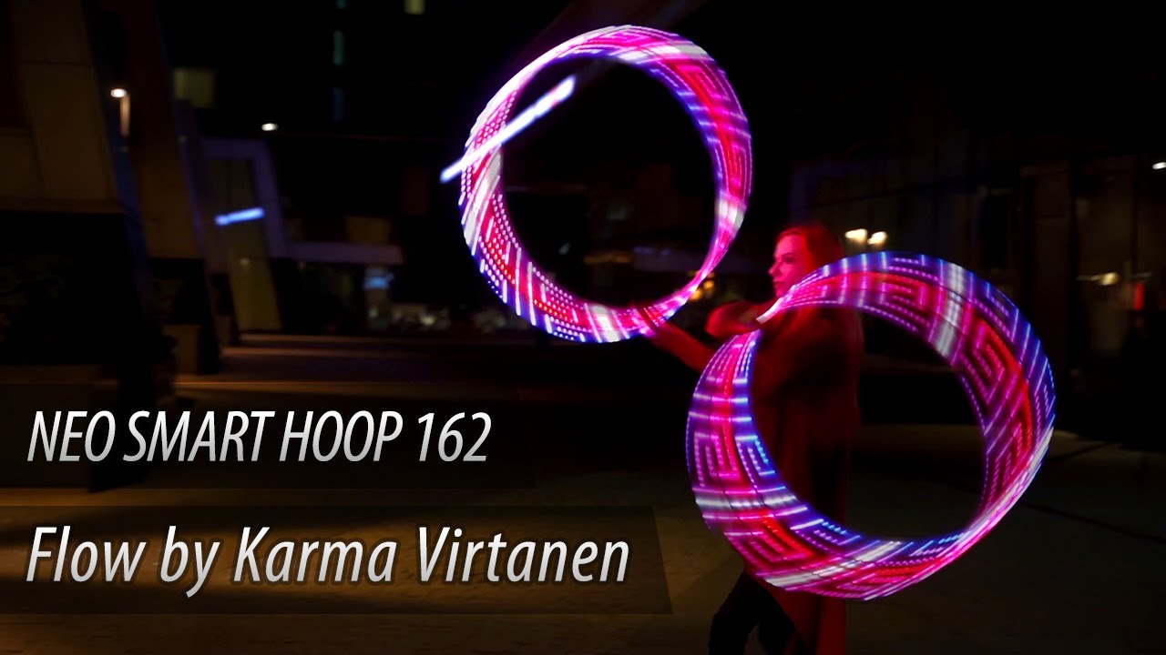 LED Smart Hoop / Flow by Karma Virtanen