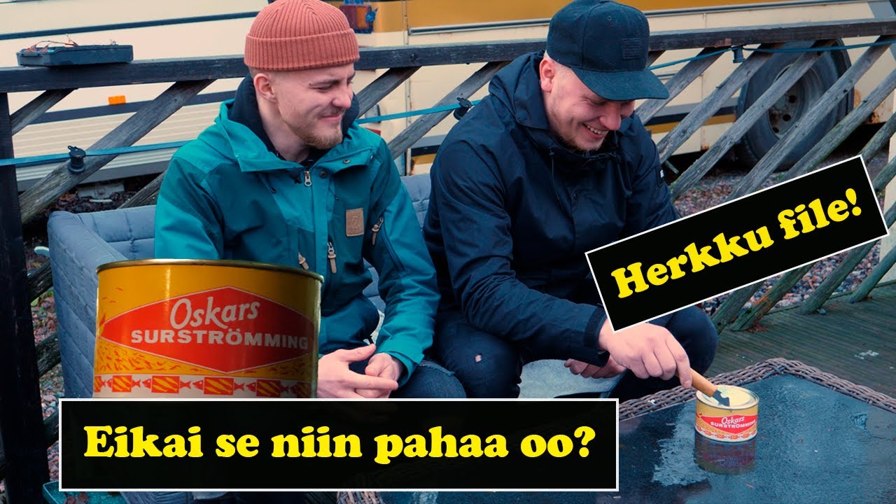 Surströmming // Oksennusvaroitus!