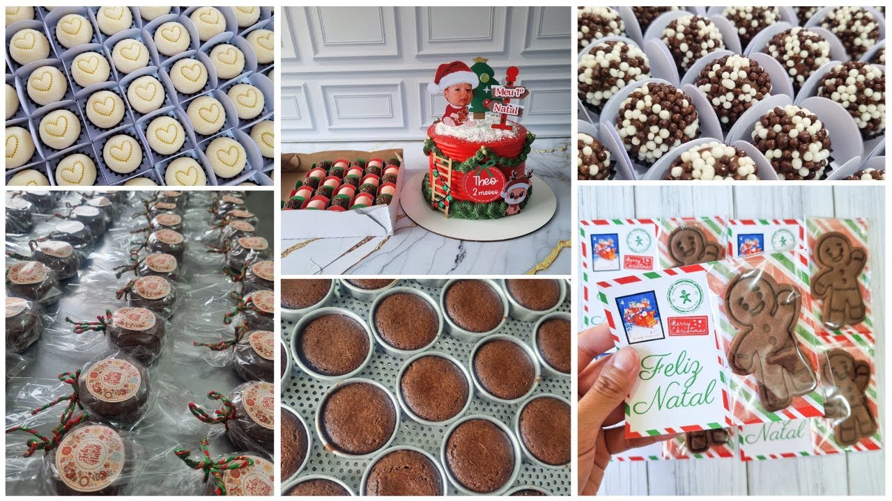 Fiz quase 130 mini pães de mel + 300 brigadeiros + combo de bolo e brigs!