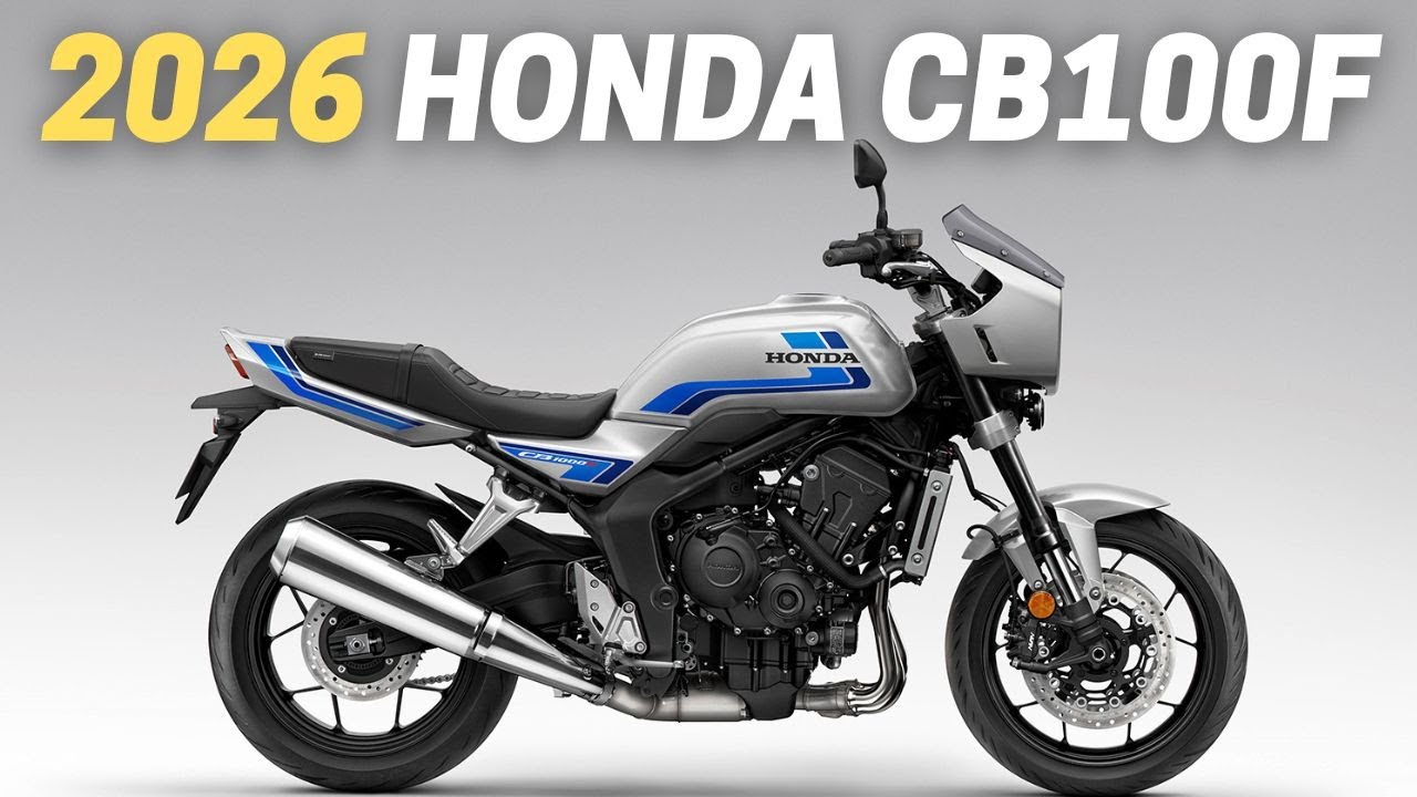 Honda CB1000F 2026 года: 10 вещей, которые вам нужно знать!