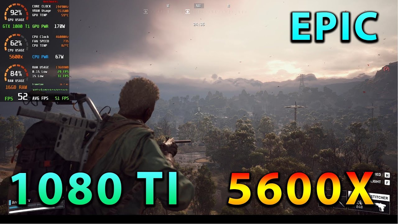 ARC Raiders | Epic Settings Gameplay | GTX 1080 Ti + Ryzen 5 5600X | 1080p Ultra Benchmark