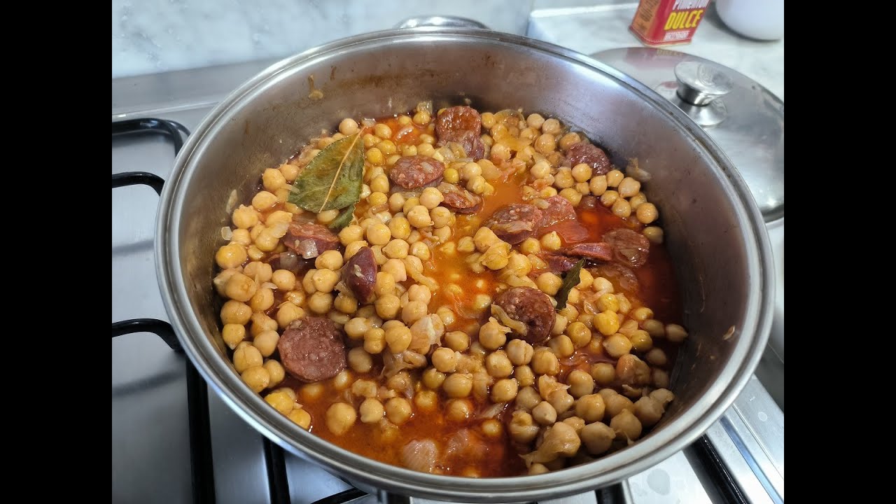 Garbanzos con salsa de callos de Ana Molezún