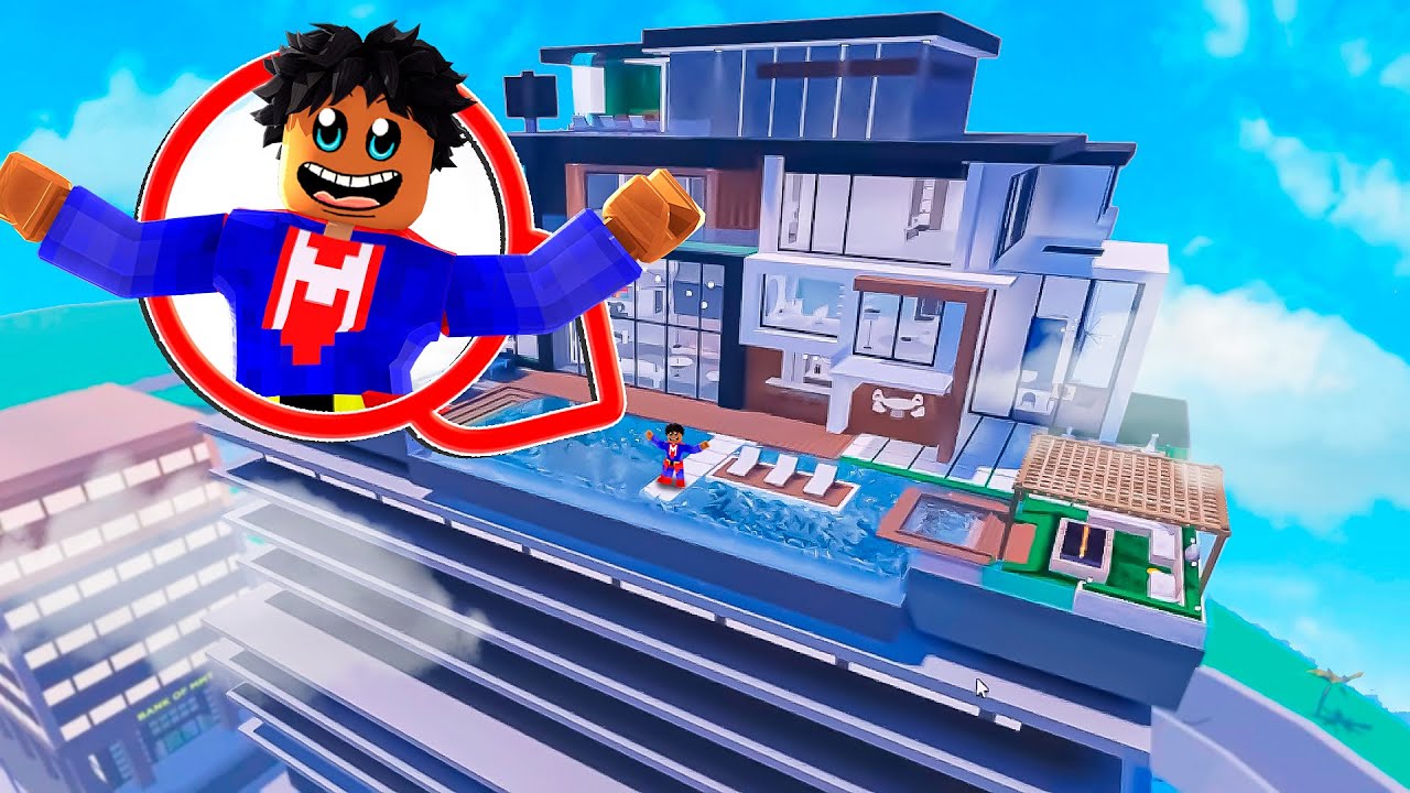 I BUILD THE MOST EXPENSIVE PENTHOUSE IN THE WORLD IN ROBLOX 🤑