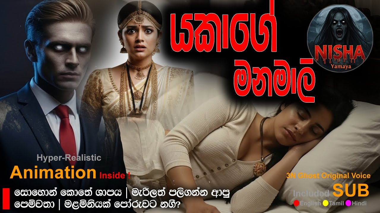 යකාගේ මනමාලි - The Demon's Bride | Sinhala Holman Katha 57 | 😬 Sinhala Ghost Story