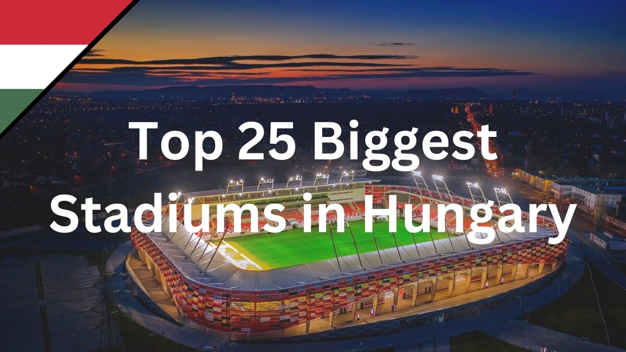 Top 25 Biggest Stadiums in Hungary