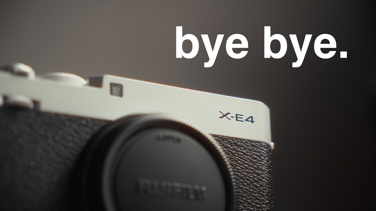 Почему я прощаюсь с Fujifilm X-E4 (и перехожу на X-E5)
