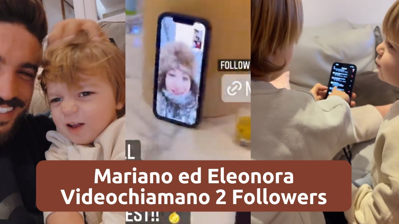 Mariano Di Vaio ed Eleonora Videochiamano 2 Followers - Mariano Di Vaio Instagram Stories 29/01/22