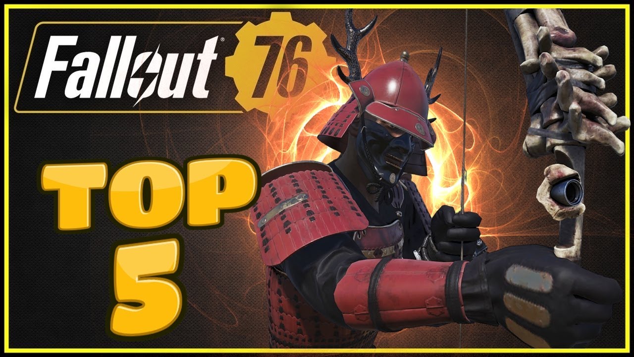 Top 5 MUST TRY Unique Weapons (And How To Get Them) - Fallout 76