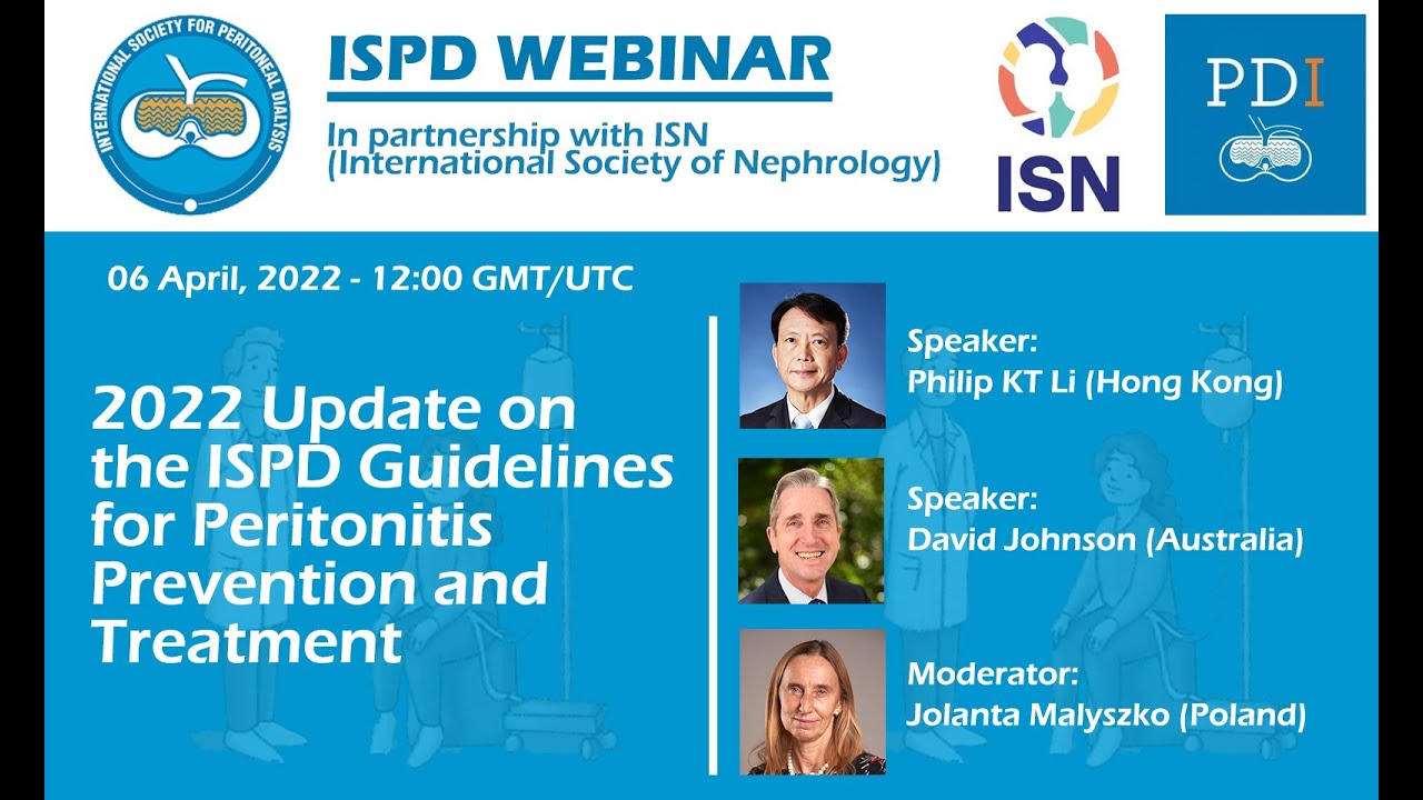 Update on ISPD Guidelines for Peritonitis Prevention and Treatment (2022)