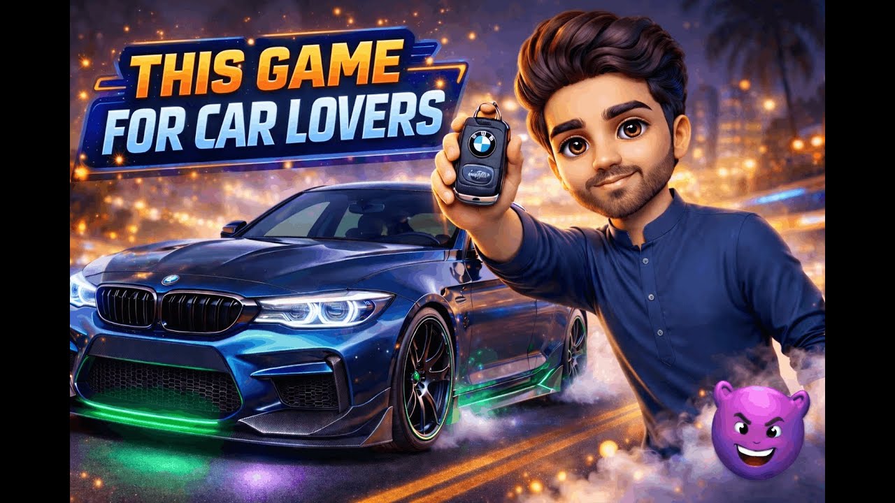 This game for car lover offline online multiplayer play with friends car customization with levels
