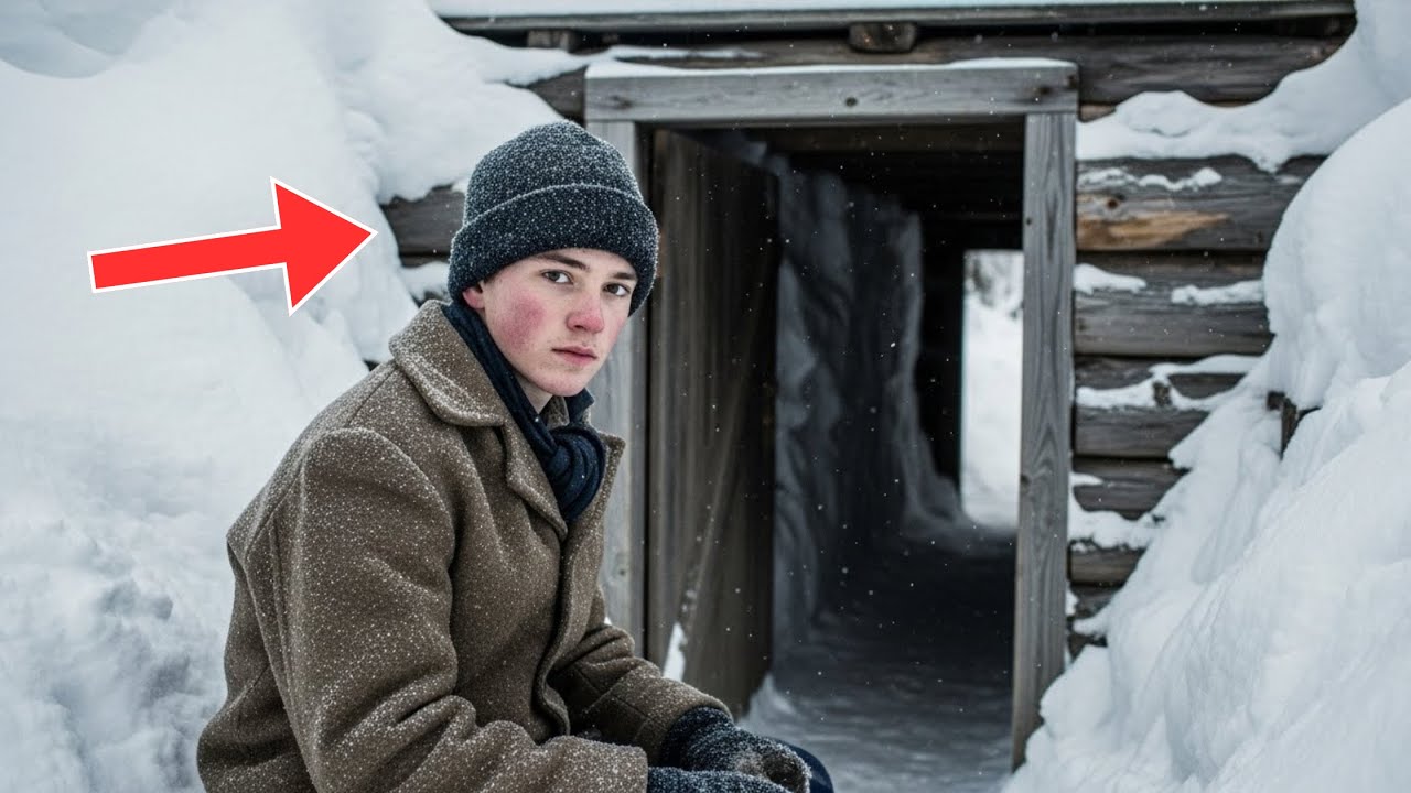 They Laughed When He Built a Tunnel Around His Cabin — Until the Snow Buried Everything Else