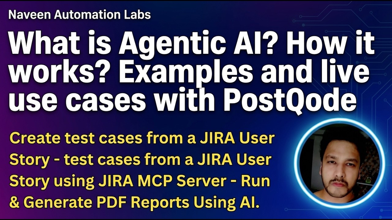 Что такое Agentic AI? Как он работает? Живые примеры использования #PostQode | JIRA MCP Server