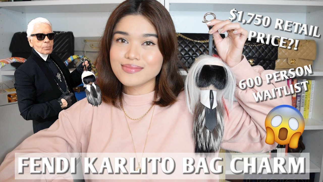 THE FENDI KARLITO BAG CHARM