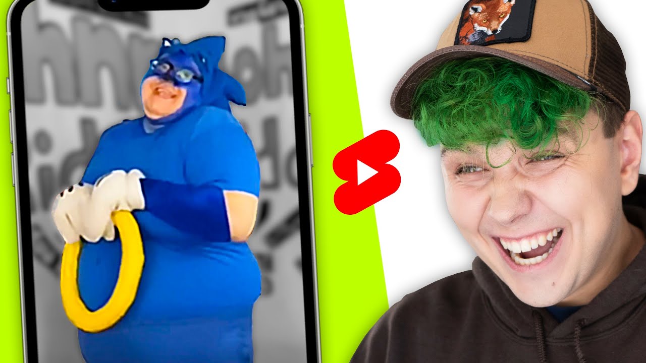 Вот это СОНИК  😂 ЧТО ТВОРЯТ в ШОРТСАХ? 😂 ПОПРОБУЙ НЕ ЗАСМЕЯТЬСЯ в Shorts😂 #shorts