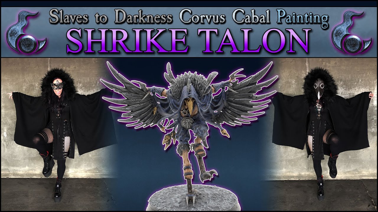 How to Paint a Shrike Talon Cultist | Warhammer AOS Warcry | Slaves to Darkness Miniature Tutorial