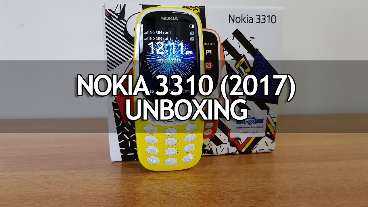 Nokia 3310 (2017) Yellow Unboxing, Hands on, Camera and Software Features