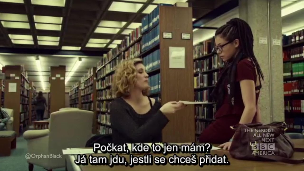 #2 CZ Orphan Black: Cophine scenes (Cosima & Delphine) 1 season - CZ subt.