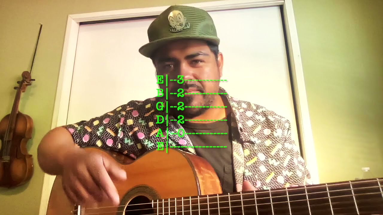 Como tocar Las Golondrinas en guitarra, explicación básica.