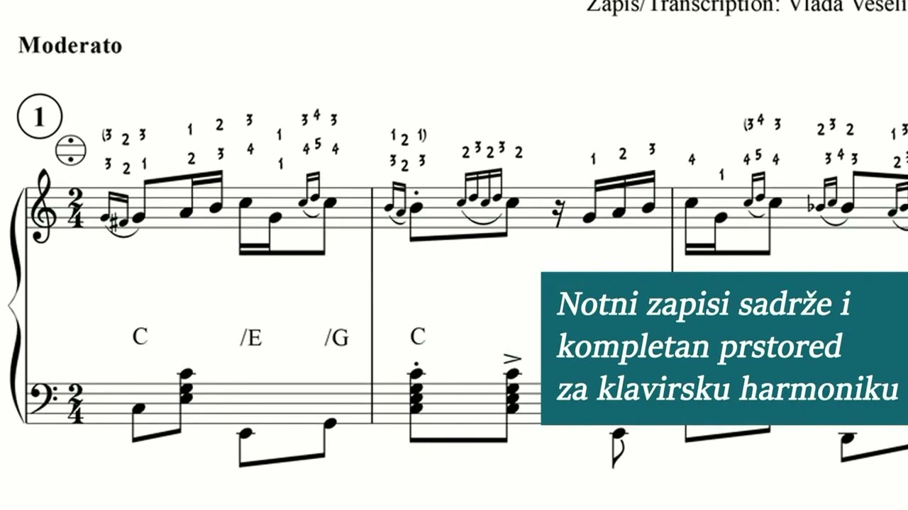 Švalersko kolo – T. Miljić – iz notne zbirke HARMONIKA BALKANA 2
