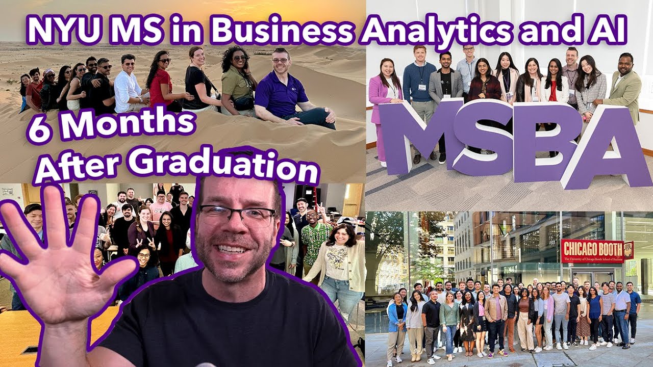 NYU MS in Business Analytics and AI: 6 Months After Graduation (MSBAi Review)