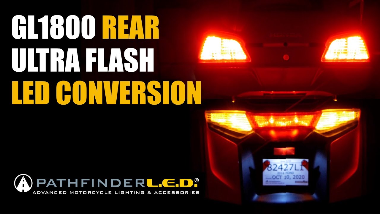 GL1800 Rear Ultra Flash LED Conversion | PathfinderLED | CruisemansGarage.com | 2020