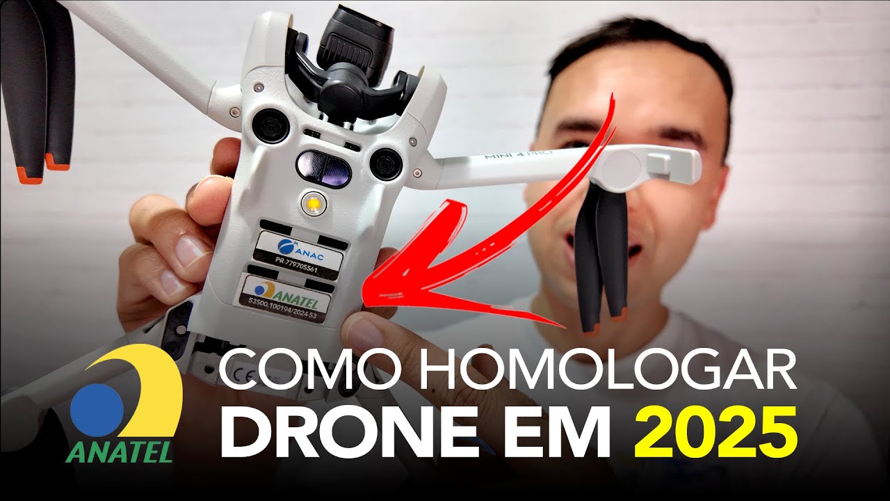 Como Homologar Drone na Anatel PASSO A PASSO em 2026