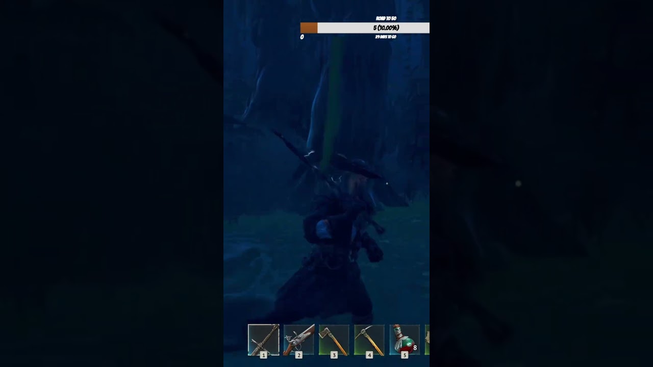 Crocodile hunting in Windrose