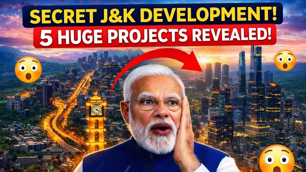 &ldquo;They Said J&K is Backward&hellip; But THESE 5 Projects Shocked Me!&rdquo;#jammukashmirprojects || India InfraTV 