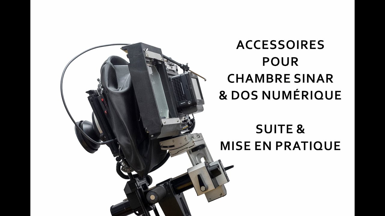 Bascule & décentrement en studio avec un sliding back & un dos numérique sur une chambre Sinar