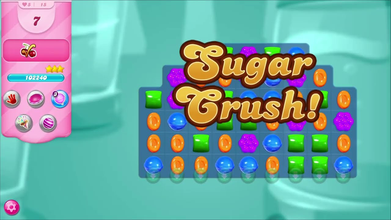 Candy Crush Saga Levels 9 to 15