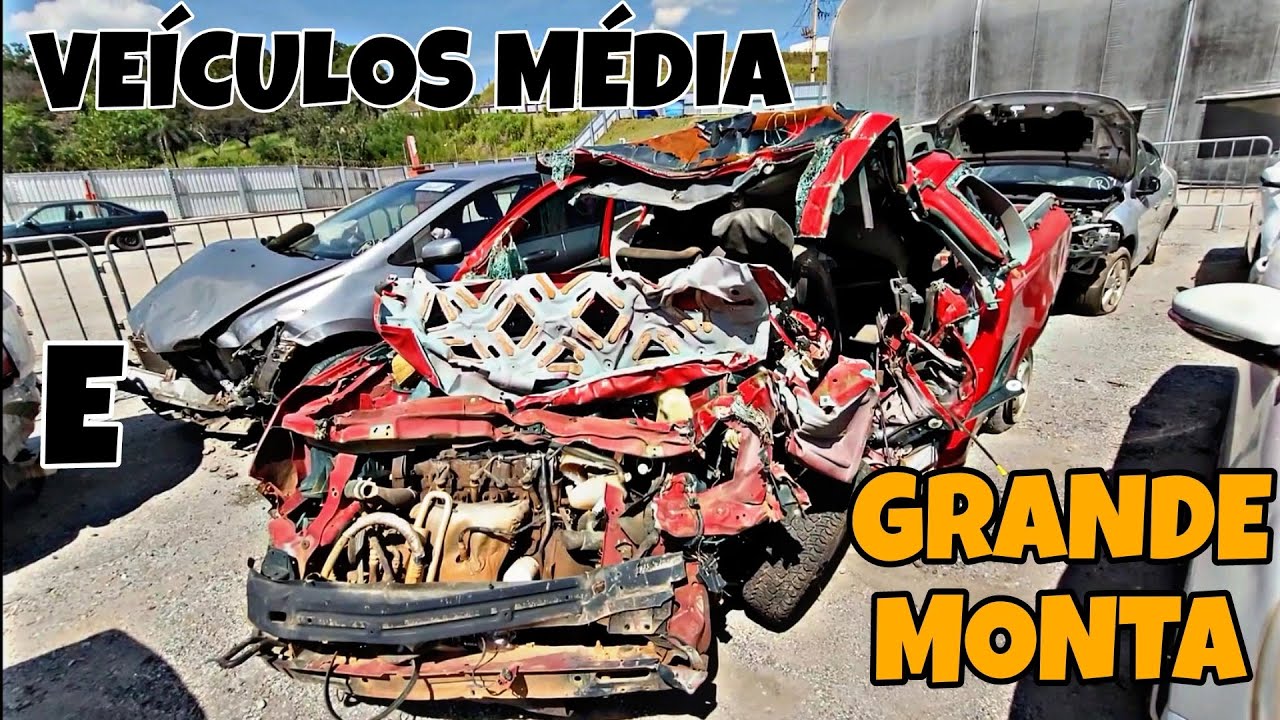 Identificando na pr&aacute;tica carro m&eacute;dia monta e grande monta SUCATA no LEIL&Atilde;O