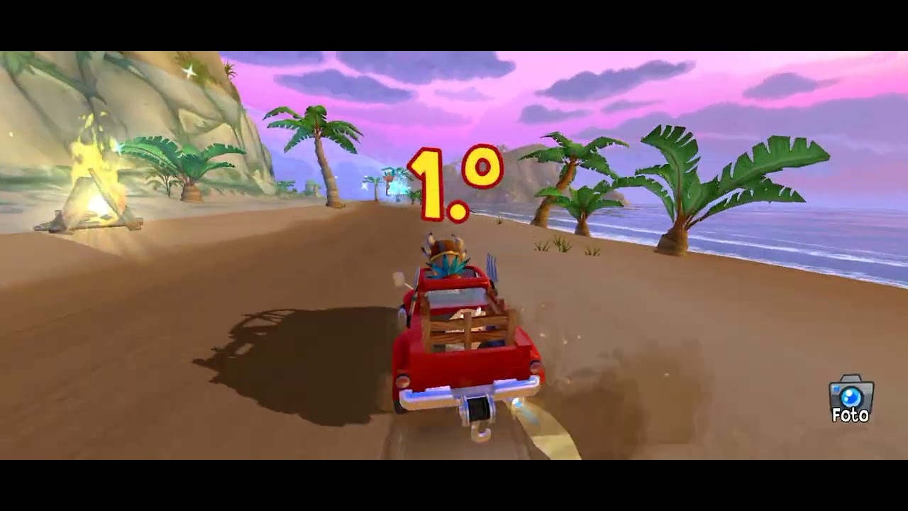 Jugando Beach buggy :D